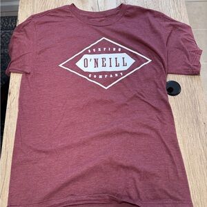 O'Neill Men's Burgundy Surf Tee